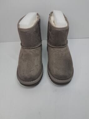 Balabala Kids Grey Winter Boots US 12 EU 30 Plush Lined NWT